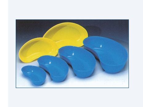 Ниркоподібні лотки, хірургічні, пластикові, довжина 250 мм, ширина 130 мм, блакитні, жовті. Бренд - Asanus Medizintechnik Gmb, Німеччина